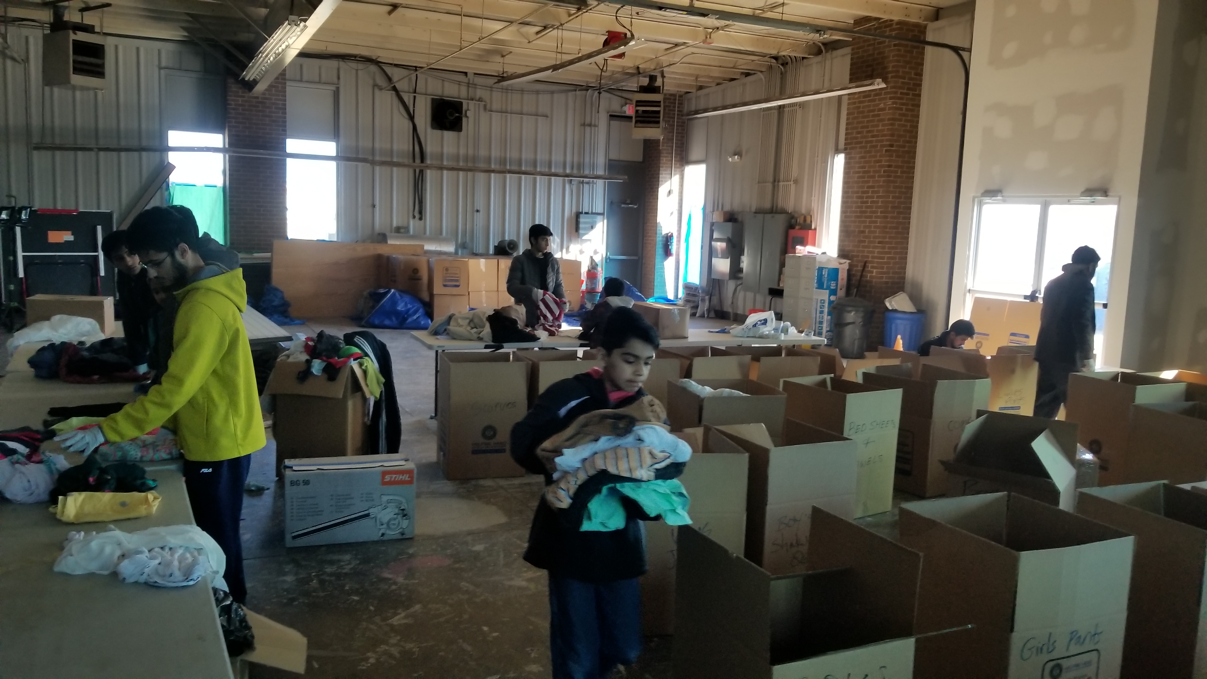 Clothes Drive with Helping Hands